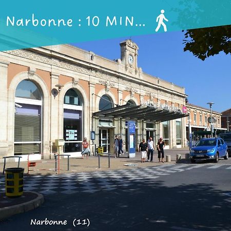 Charmant Duplex - Narbo Appart Narbonne Exterior foto